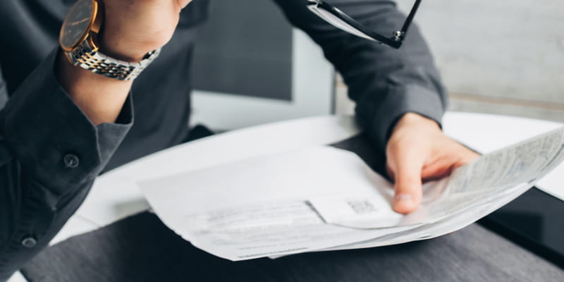 Image of a lawyer or accountant or consultant representing Business Services, a popular section of Plain Communities Business Exchange.